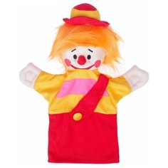 Бока Кукла на руку Клоун 30 см (1941) красный/желтый