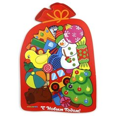 Рамка-вкладыш Woodland Мешок с подарками (148101), 17 дет.