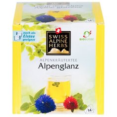 Чай травяной Swiss Alpine herbs Alpine glamour в пирамидках, 14 шт.