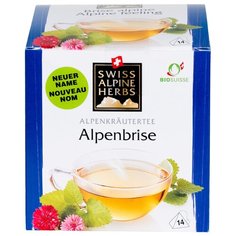 Чай травяной Swiss Alpine herbs Alpine feeling в пирамидках, 14 шт.