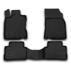 Комплект ковриков ELEMENT CARNIS00041 Nissan Qashqai 4 шт. черный