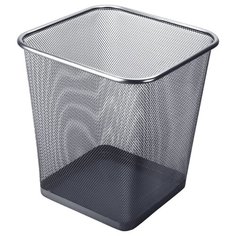 Корзина Berlingo Steel&Style, квадратное основание, 20 л черный