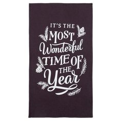 Этель полотенце Wonderful time кухонное 32х58 см черный