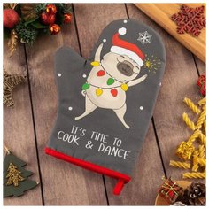 Прихватка Этель Cook&dance черный