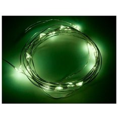 Гирлянда NEON-NIGHT Роса, 20 LED, 200 см, 20 ламп, зеленый/прозрачный провод