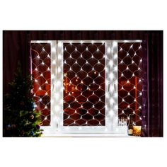 Гирлянда NEON-NIGHT Сеть, 150 LED, 150х150 см, 150 ламп, белый/прозрачный провод