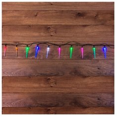 Гирлянда NEON-NIGHT Палочки с пузырьками, 200 см, 20 ламп, разноцветный/зеленый провод