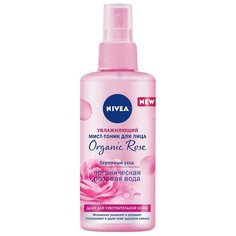 Nivea Мист-тоник увлажняющий Organic Rose 150 мл