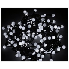 Гирлянда NEON-NIGHT Шарики, 25 LED, 500 см, 25 ламп, белый/зеленый провод