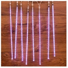 Гирлянда NEON-NIGHT Тающие сосульки, 8х30 LED, 50 см, 8 ламп, белый/прозрачный провод