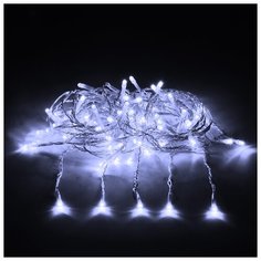 Гирлянда Vegas Занавес 55076/77/78 (150 х 150 см), 156 ламп, холодный белый/прозрачный провод