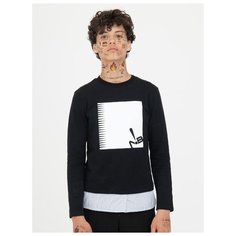 Лонгслив Nota Bene размер 152, черный