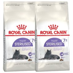 Корм для стерилизованных пожилых кошек Royal Canin 7+ 2шт. х 3.5 кг