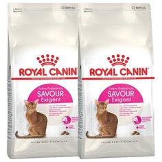 Корм для кошек Royal Canin Savour Exigent для кошек, привередливых к вкусу продукта 2шт. х 2 кг
