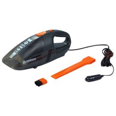 Пылесос автомобильный Daewoo Power Products DAVC100 черный/оранжевый