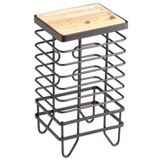 Доляна Подставка для ножей Лофт коричневый