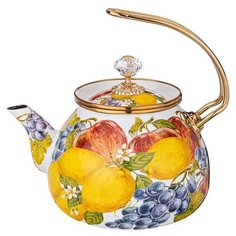 Agness Чайник Фландрия, 3.0 л, фрукты