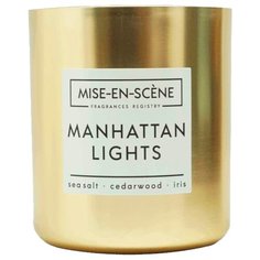 Свеча Ambientair Mise En Scene Manhattan Lights (VV050AQMS) золотой