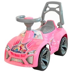 Каталка-толокар RT Ламбо ОР021 (6858 / 6859 / 6860 / 6861 / 6862 / 6863) со звуковыми эффектами розовый