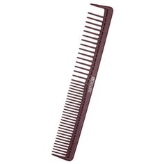 DEWAL Расческа антистатическая Carbon Bordo 17,5 см, CO-6032-CBN