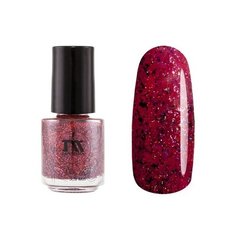 Лак Masura Золотая коллекция мини, 3.5 мл, оттенок Celebrate red with pat