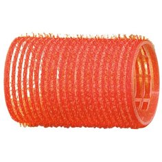 Бигуди-липучки DEWAL R-VTR4 (36 мм) 12 шт. красные