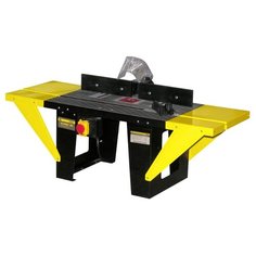 Стол Энкор Корвет 80 черный/желтый