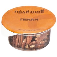 Пекан Полезноff очищенный пластиковая банка 50 г