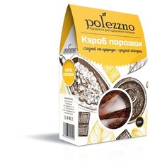 POLEZZNO Кэроб обжаренный порошок, коробка, 200 г