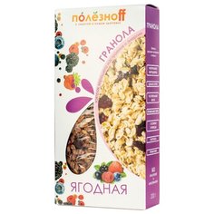 Гранола Полезноff Ягодная, коробка, 200 г