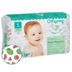 Offspring подгузники S (3-7 кг) 48 шт. арбузы