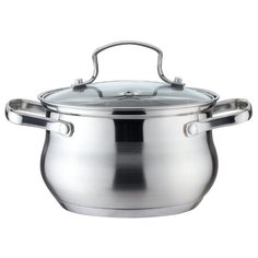 Кастрюля Kelli KL-4258 3 л, серебристый