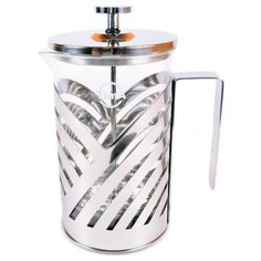 Френч-пресс TimA Безе FB-800 (0,8 л) серебристый