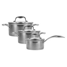 Набор посуды Rondell Glisset RDS-1093 6 пр. серебристый