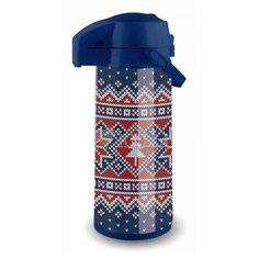 Помповый термос Kelli KL-0955 (2 л) синий