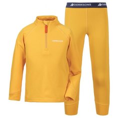 Комплект термобелья Didriksons Jadis 503415 размер 120, 425 желтая дыня