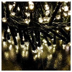 Гирлянда Winter Glade светодиодная 1100 см (CB550), 550 ламп, теплый белый/зеленый провод