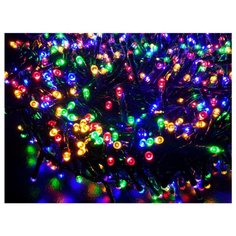 Гирлянда Winter Glade светодиодная 1100 см (CM1000), 1000 ламп, разноцветный/зеленый провод