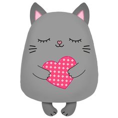 Игрушка-антистресс Maxitoys Сплюшка Котик 30 см