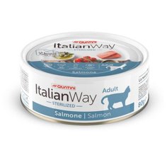 Корм для стерилизованных кошек Italian Way с лососем 80 г