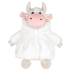 Мягкая игрушка Maxitoys Коровка Наташа в белой шубке 28 см