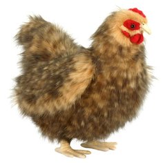 Мягкая игрушка Hansa Курица островной породы красная 26 см