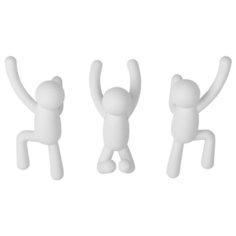 Крючок Umbra крючки Buddy 3 шт. белый