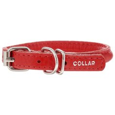 Ошейник COLLAR Glamour круглый 2240 20-25 см красный