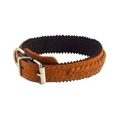 Ошейник Зоомастер 061525 19-27 см рыжий