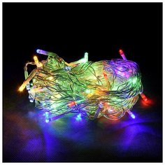 Гирлянда Vegas Бахрома 55092 (200 x 100 см), 64 ламп, разноцветный/прозрачный провод