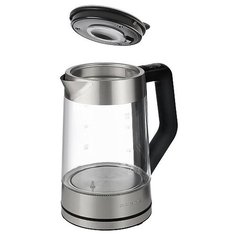 Чайник Polaris PWK 1725CGLD, серебристый/черный