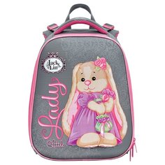 Jack & Lin Ранец Маленькая Леди (JL-092018-4), серый