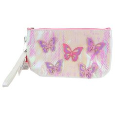 Косметичка Lucky Т17842, серебристый