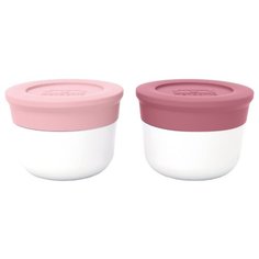 Monbento Соусницы с крышкой MB Temple 2 шт. pink flamingo/blush
